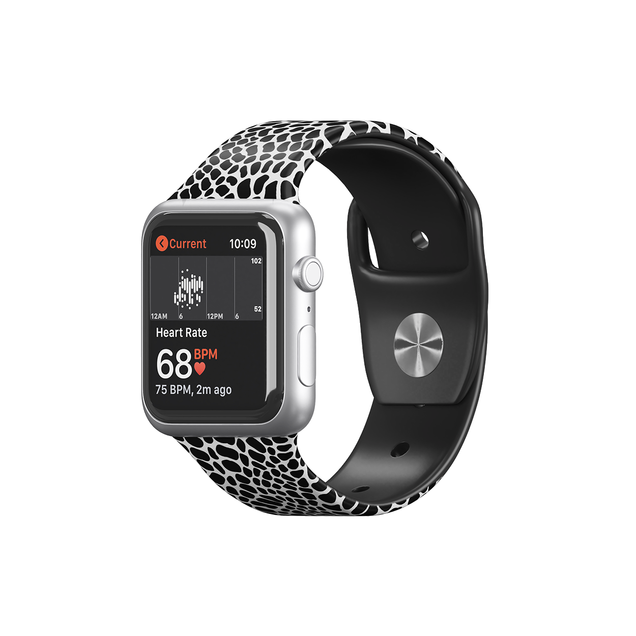 Apple Watch Band Black Croc