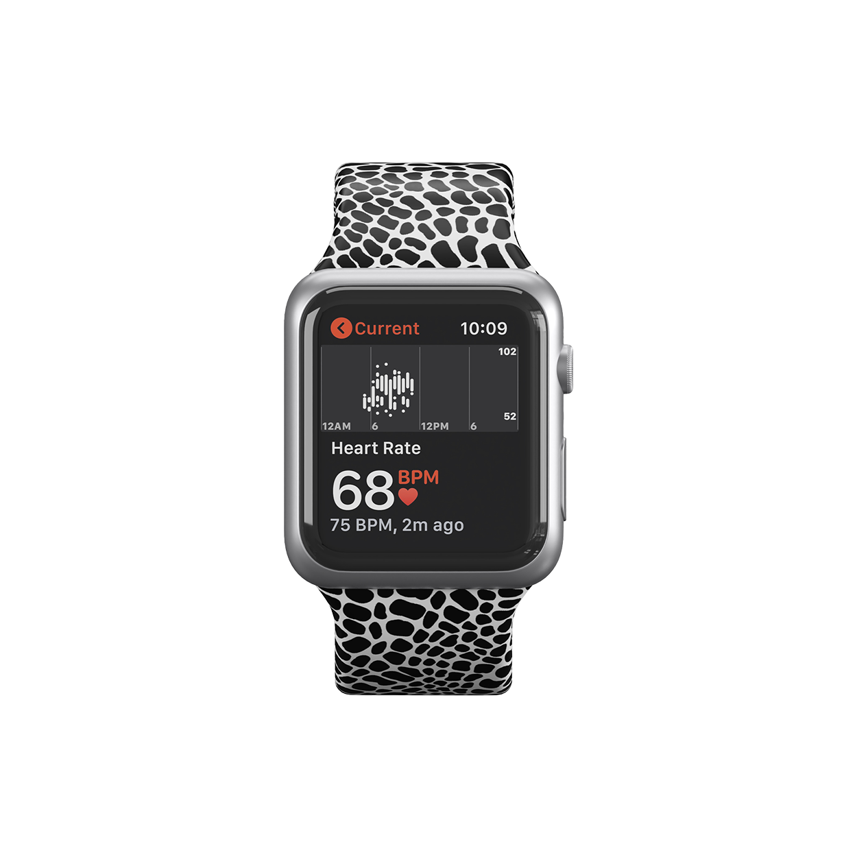 Apple Watch Band Black Croc