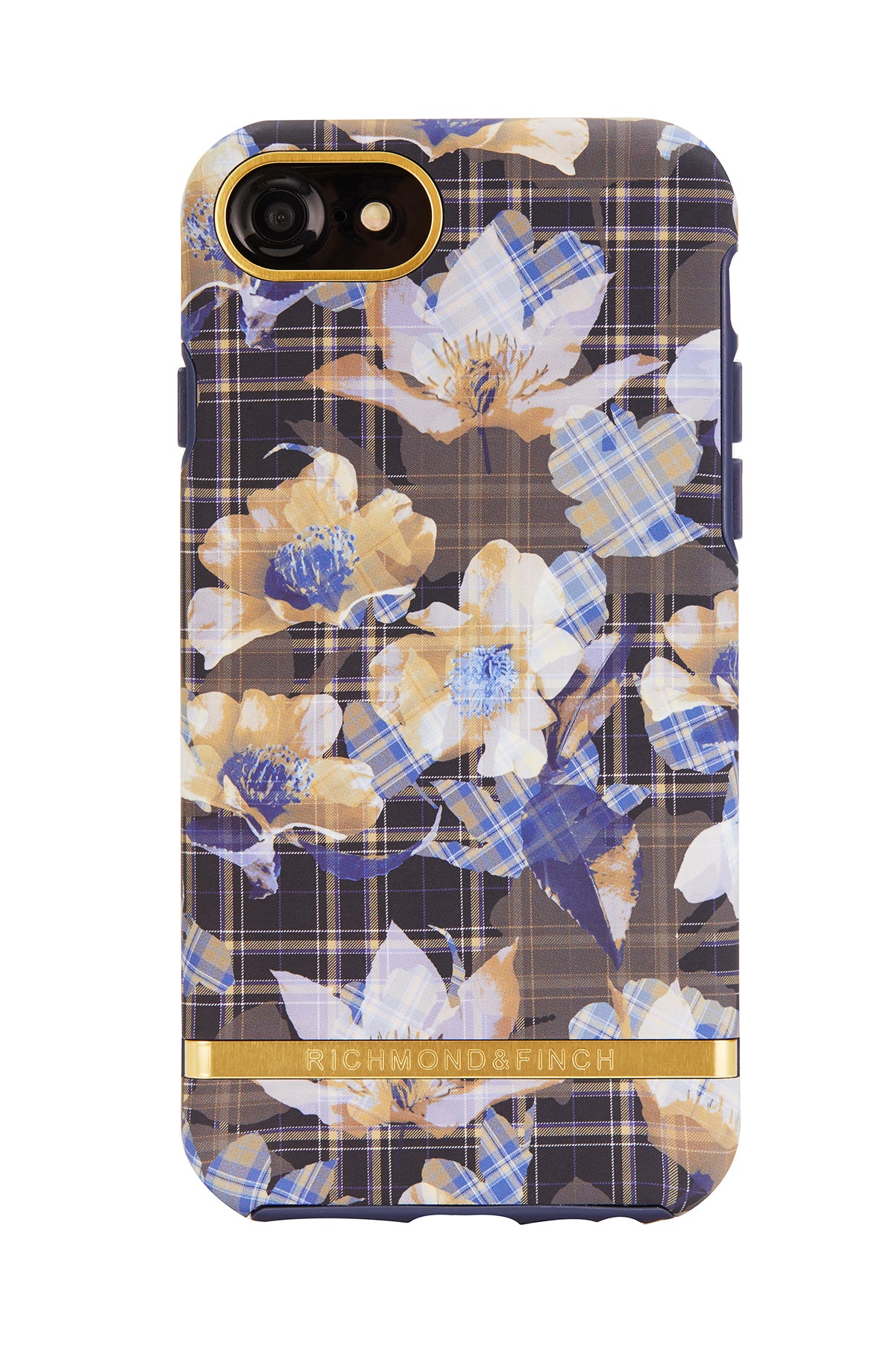 iPhone Case Floral Checked