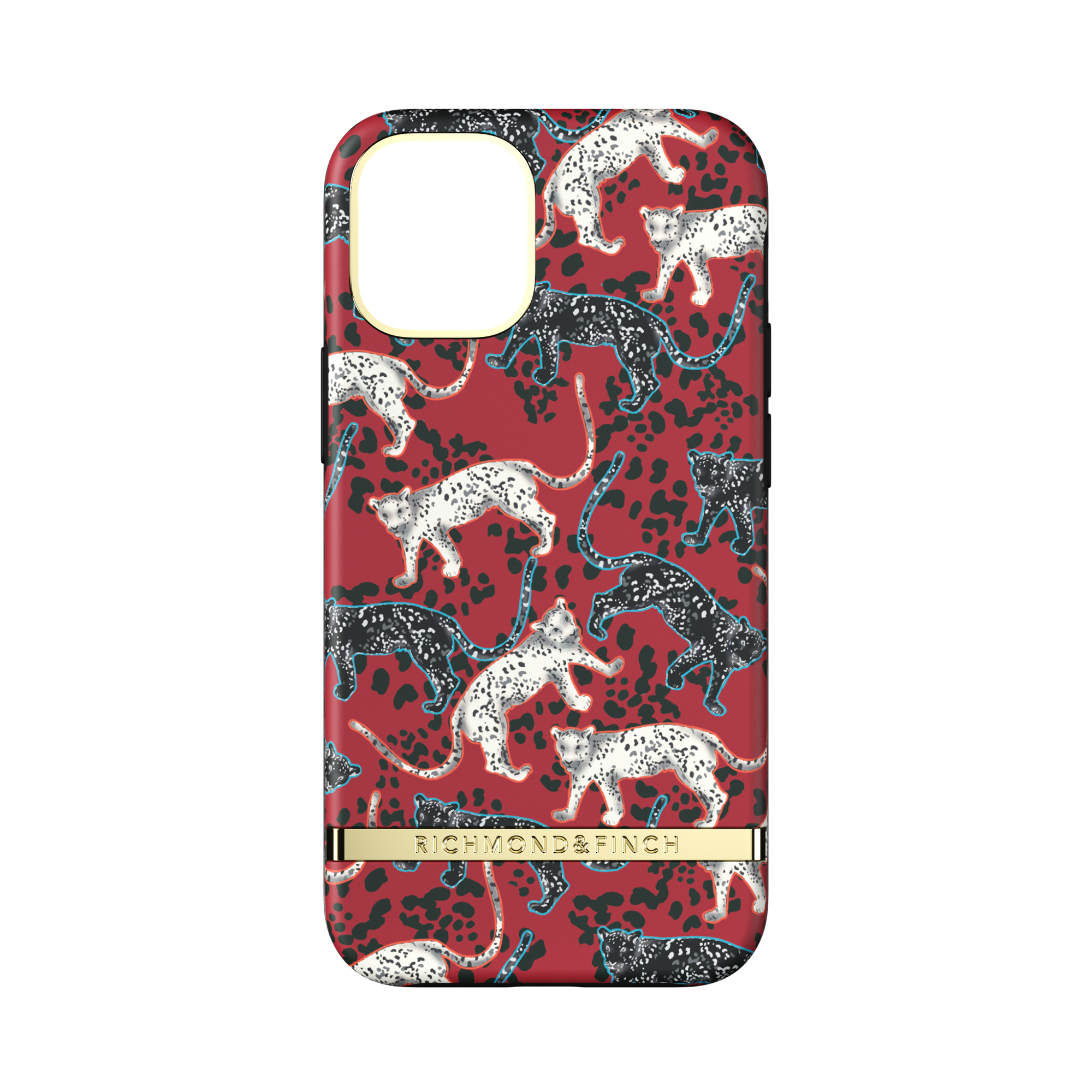 iPhone Case Red Leopard