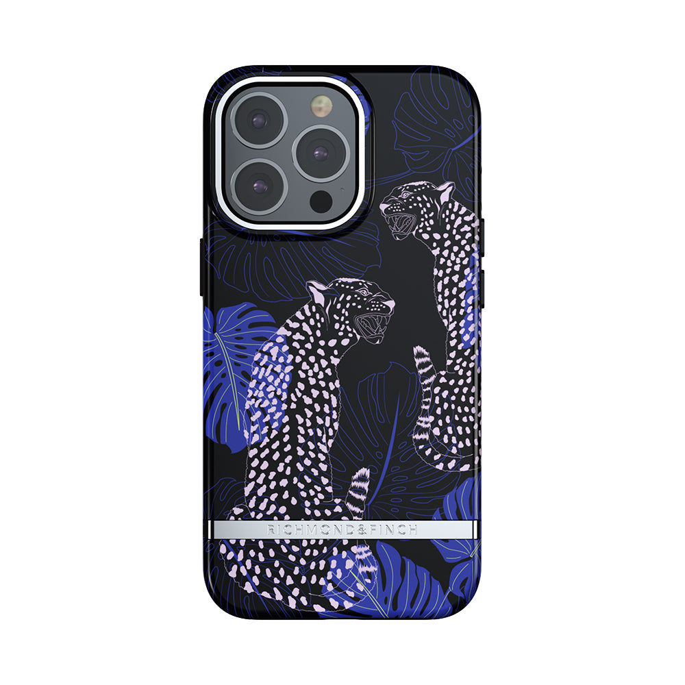 iPhone Case Blue Cheetah