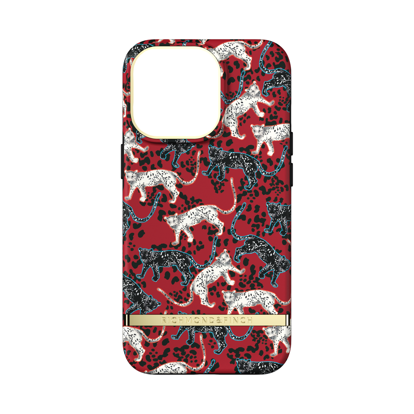 iPhone Case Red Leopard