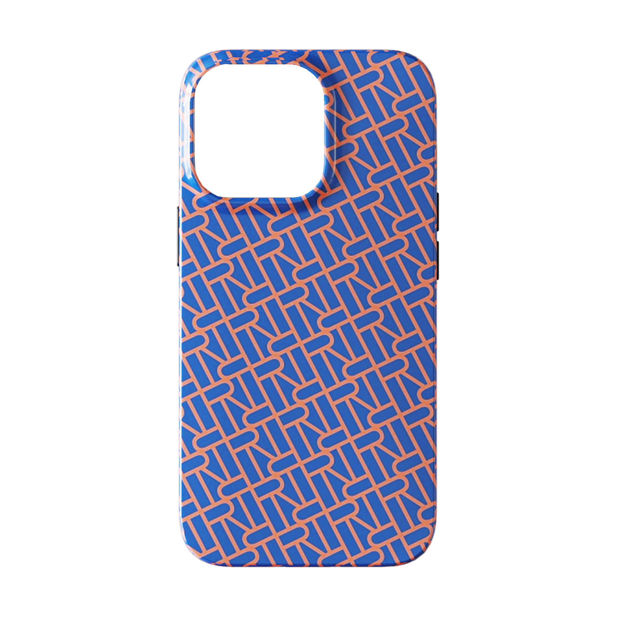 iPhone Blue Apricot RF Logo Case