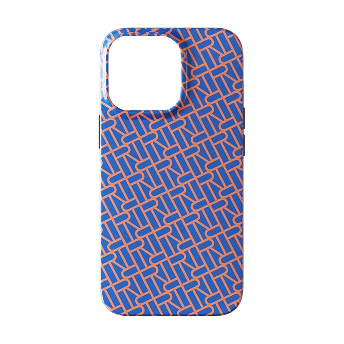 iPhone Blue Apricot RF Logo Case