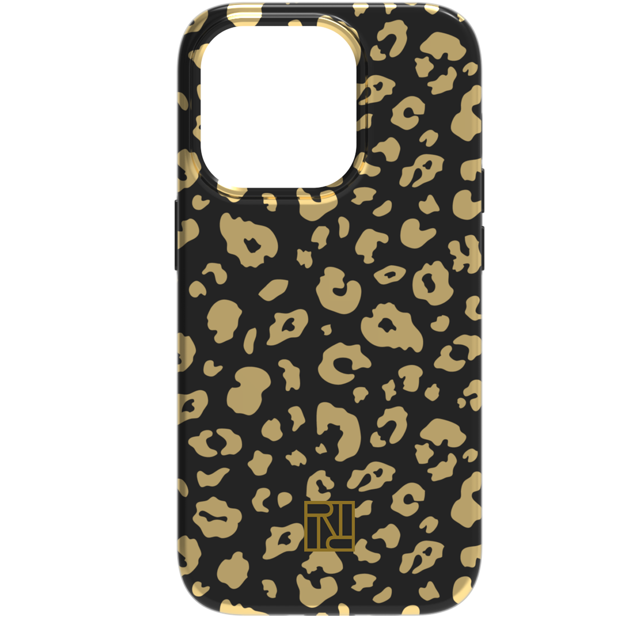 iPhone Case Gold Leopard