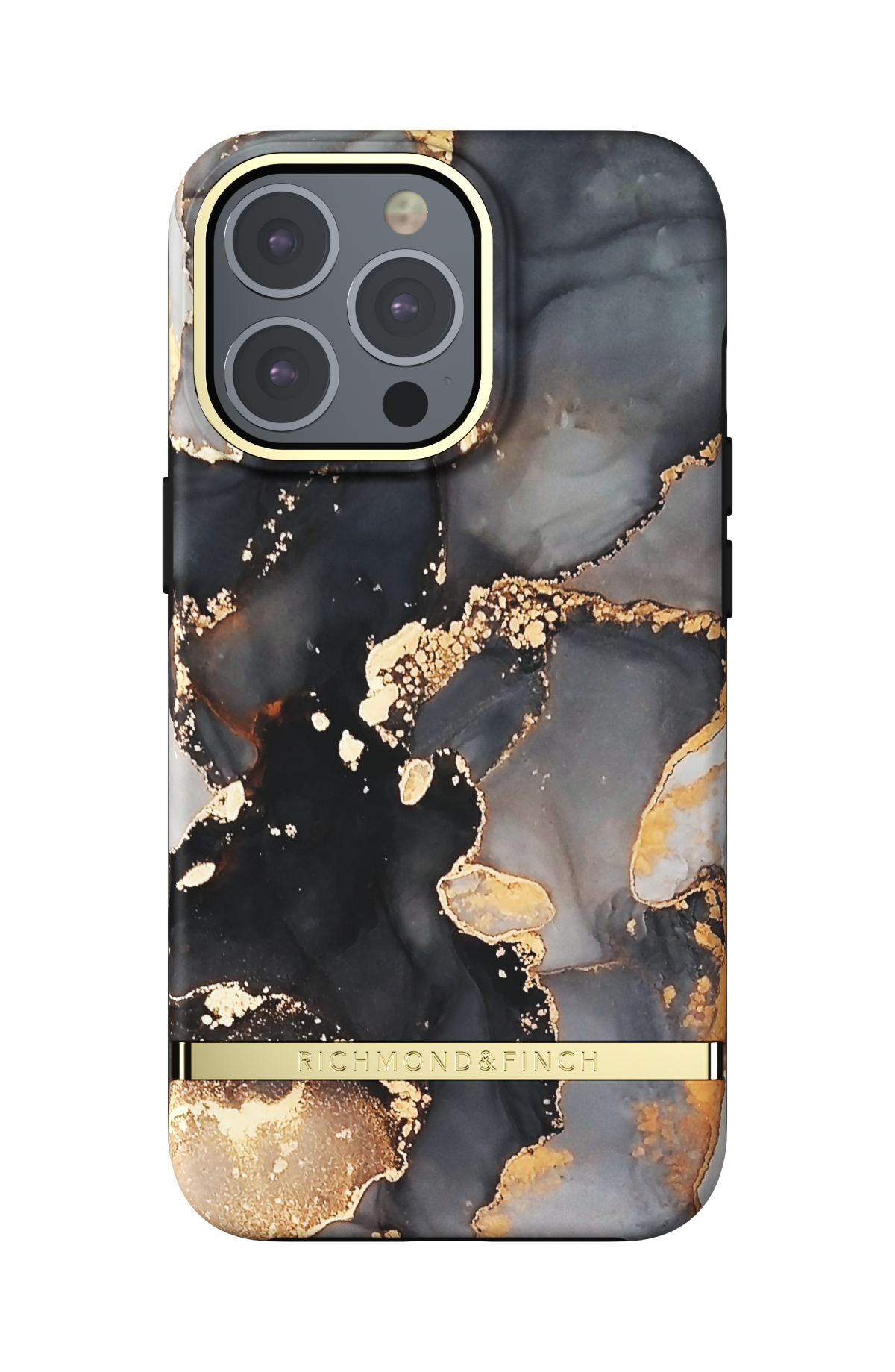 iPhone Case Marble Gold Beads